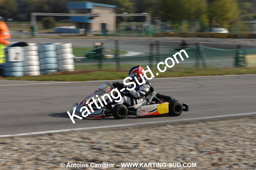 24/10/2010 : 2ème manche du Trophée Vincent Sanchez à Lavelanet (photos Antoine Camblor) 2010 — karting