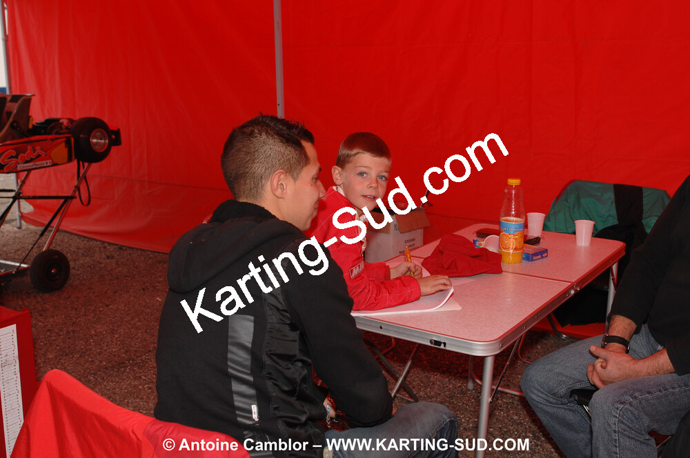 24/10/2010 : 2ème manche du Trophée Vincent Sanchez à Lavelanet (photos Antoine Camblor) 2010 — karting