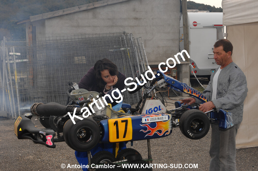 24/10/2010 : 2ème manche du Trophée Vincent Sanchez à Lavelanet (photos Antoine Camblor) 2010 — karting