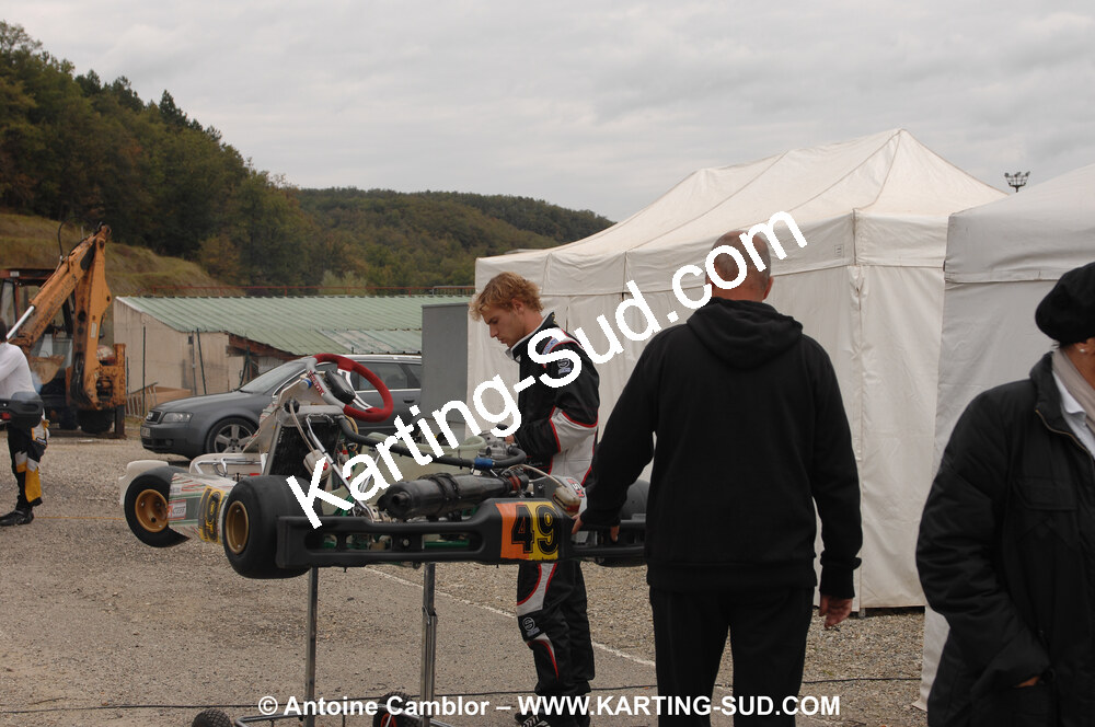 24/10/2010 : 2ème manche du Trophée Vincent Sanchez à Lavelanet (photos Antoine Camblor) 2010 — karting