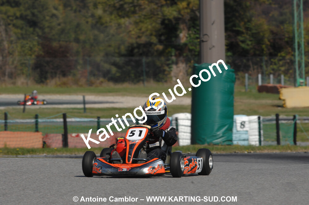 24/10/2010 : 2ème manche du Trophée Vincent Sanchez à Lavelanet (photos Antoine Camblor) 2010 — karting