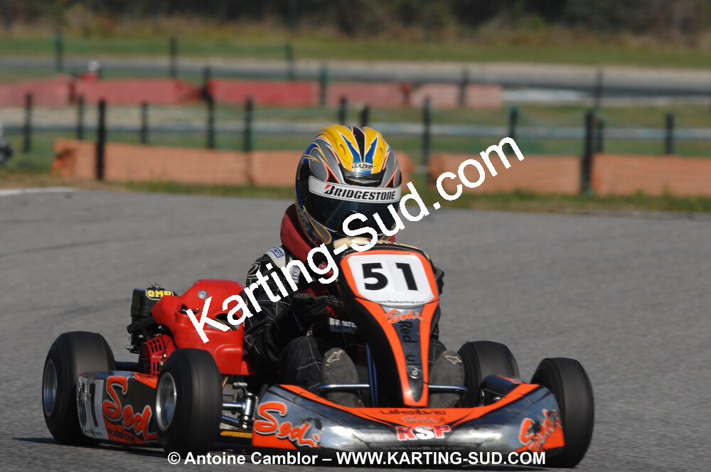 24/10/2010 : 2ème manche du Trophée Vincent Sanchez à Lavelanet (photos Antoine Camblor) 2010 — karting