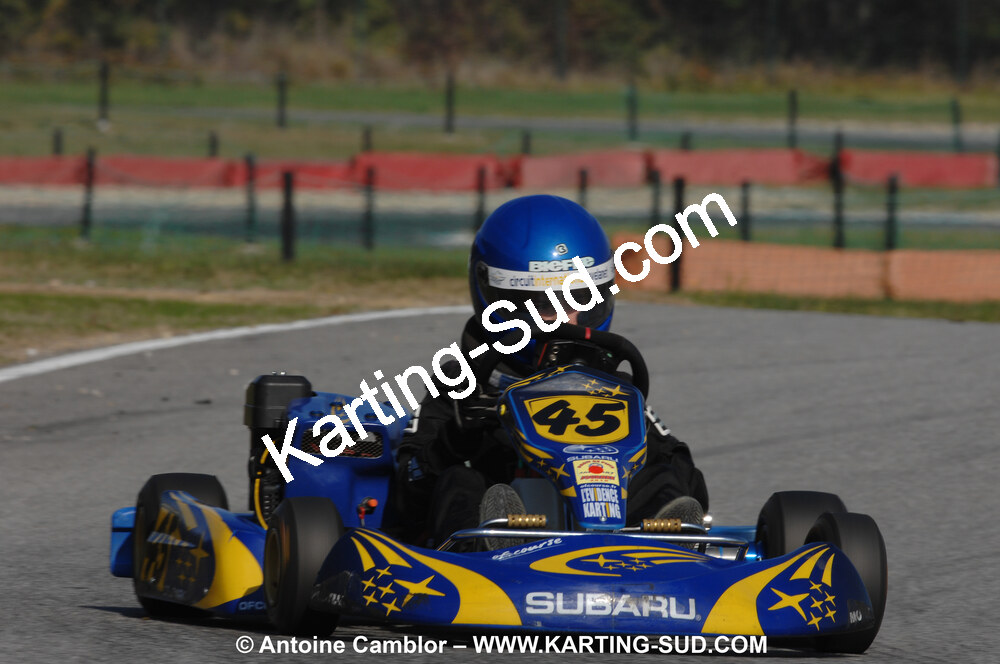 24/10/2010 : 2ème manche du Trophée Vincent Sanchez à Lavelanet (photos Antoine Camblor) 2010 — karting