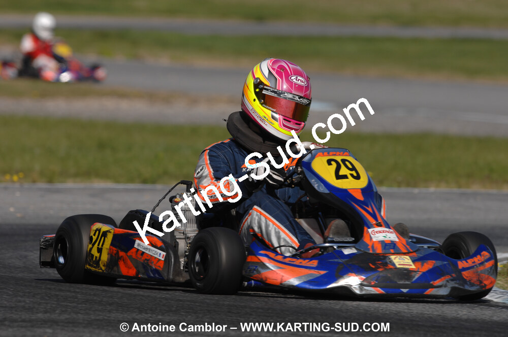 24/10/2010 : 2ème manche du Trophée Vincent Sanchez à Lavelanet (photos Antoine Camblor) 2010 — karting