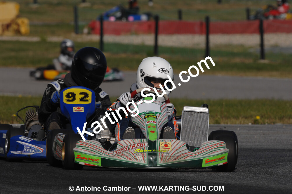 24/10/2010 : 2ème manche du Trophée Vincent Sanchez à Lavelanet (photos Antoine Camblor) 2010 — karting