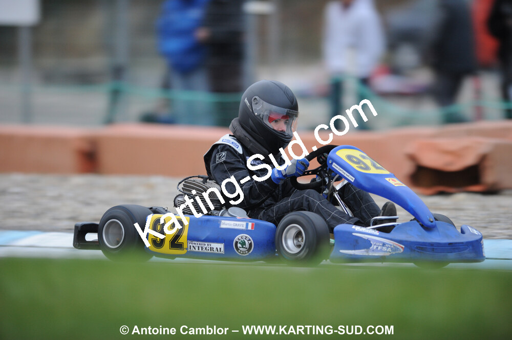 24/10/2010 : 2ème manche du Trophée Vincent Sanchez à Lavelanet (photos Antoine Camblor) 2010 — karting