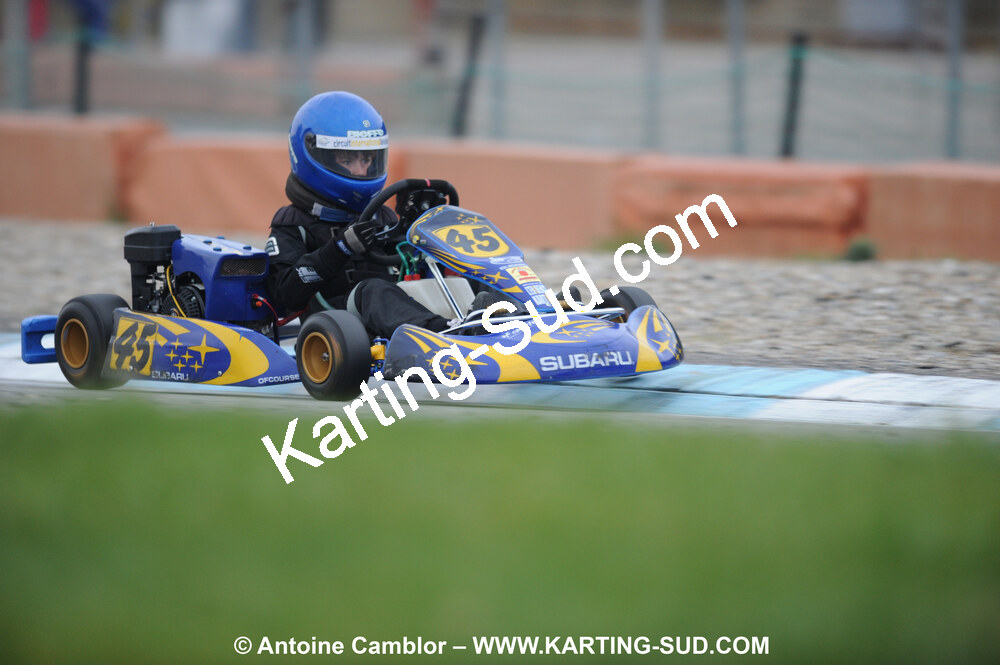 24/10/2010 : 2ème manche du Trophée Vincent Sanchez à Lavelanet (photos Antoine Camblor) 2010 — karting