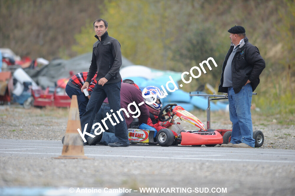 24/10/2010 : 2ème manche du Trophée Vincent Sanchez à Lavelanet (photos Antoine Camblor) 2010 — karting