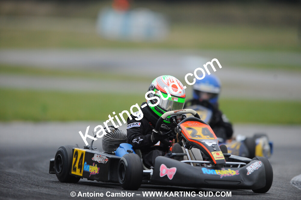 24/10/2010 : 2ème manche du Trophée Vincent Sanchez à Lavelanet (photos Antoine Camblor) 2010 — karting