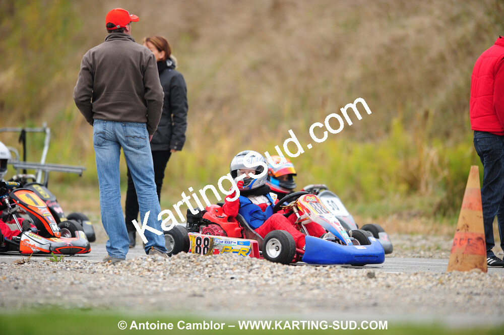 24/10/2010 : 2ème manche du Trophée Vincent Sanchez à Lavelanet (photos Antoine Camblor) 2010 — karting