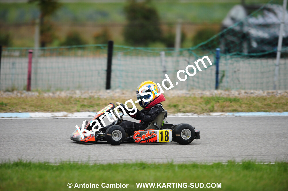 24/10/2010 : 2ème manche du Trophée Vincent Sanchez à Lavelanet (photos Antoine Camblor) 2010 — karting