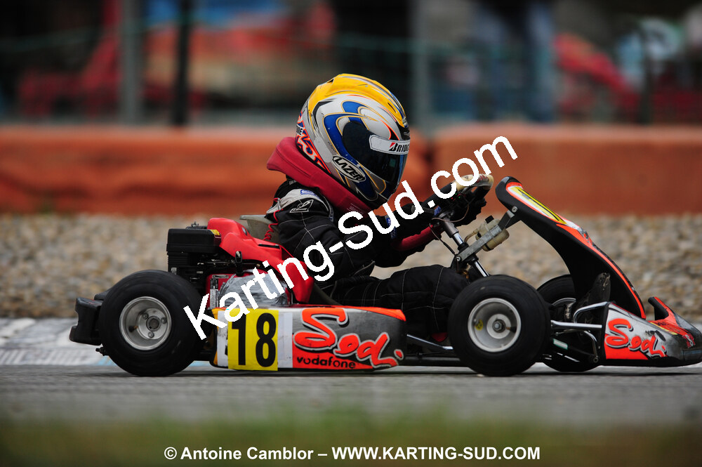 24/10/2010 : 2ème manche du Trophée Vincent Sanchez à Lavelanet (photos Antoine Camblor) 2010 — karting
