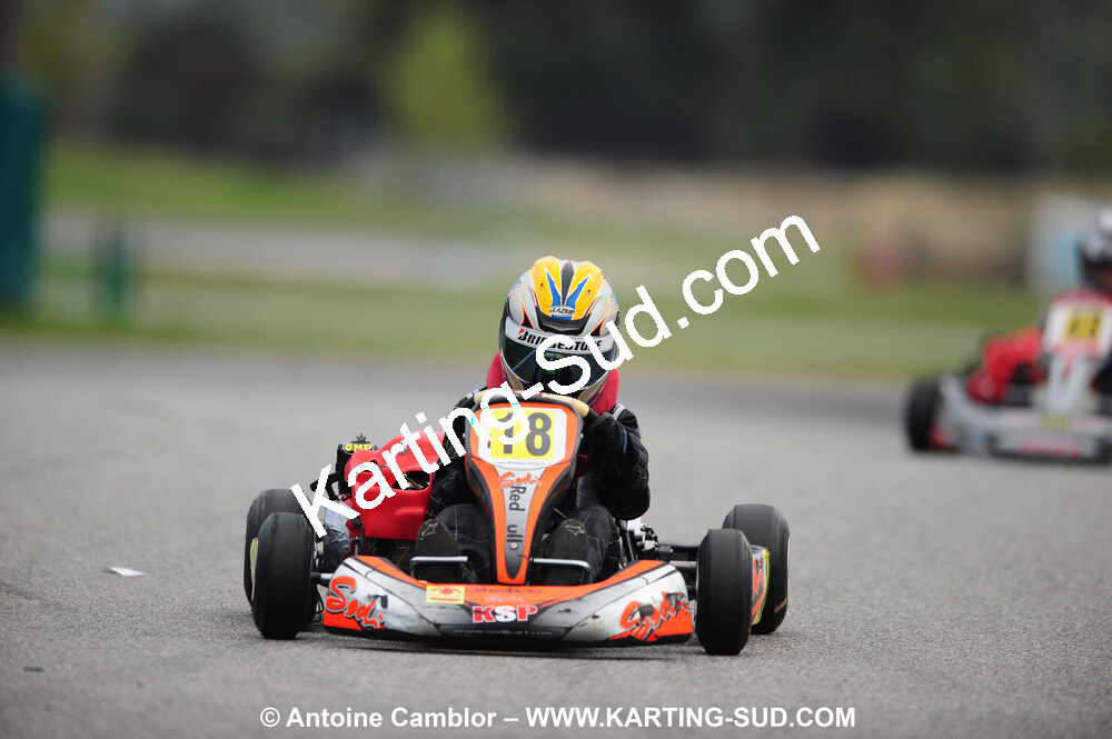 24/10/2010 : 2ème manche du Trophée Vincent Sanchez à Lavelanet (photos Antoine Camblor) 2010 — karting