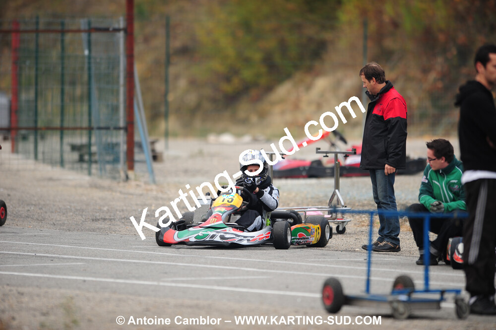 24/10/2010 : 2ème manche du Trophée Vincent Sanchez à Lavelanet (photos Antoine Camblor) 2010 — karting