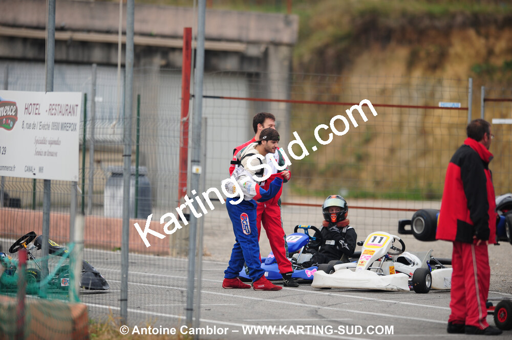 24/10/2010 : 2ème manche du Trophée Vincent Sanchez à Lavelanet (photos Antoine Camblor) 2010 — karting