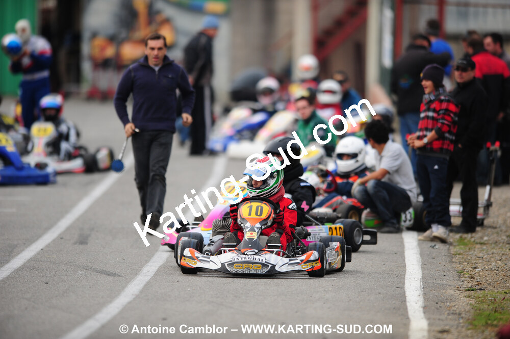 24/10/2010 : 2ème manche du Trophée Vincent Sanchez à Lavelanet (photos Antoine Camblor) 2010 — karting