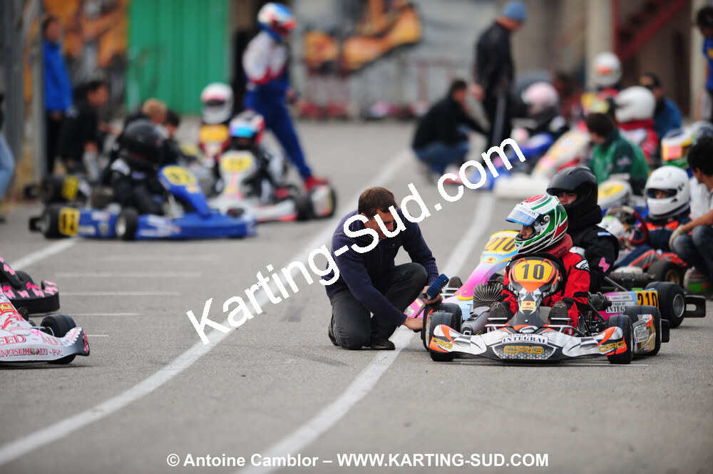 24/10/2010 : 2ème manche du Trophée Vincent Sanchez à Lavelanet (photos Antoine Camblor) 2010 — karting