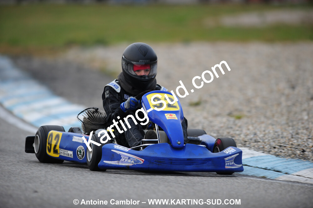 24/10/2010 : 2ème manche du Trophée Vincent Sanchez à Lavelanet (photos Antoine Camblor) 2010 — karting