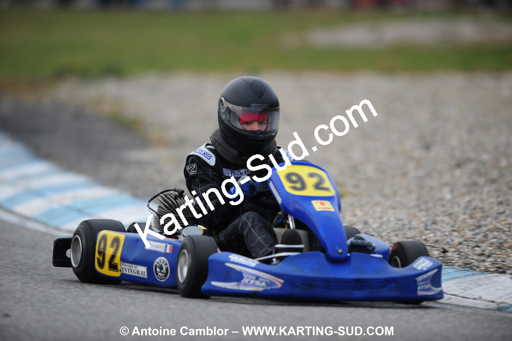 24/10/2010 : 2ème manche du Trophée Vincent Sanchez à Lavelanet (photos Antoine Camblor) 2010 — karting