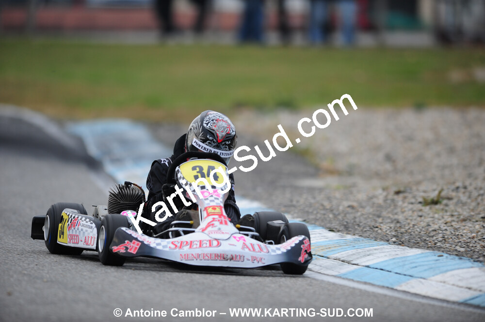 24/10/2010 : 2ème manche du Trophée Vincent Sanchez à Lavelanet (photos Antoine Camblor) 2010 — karting