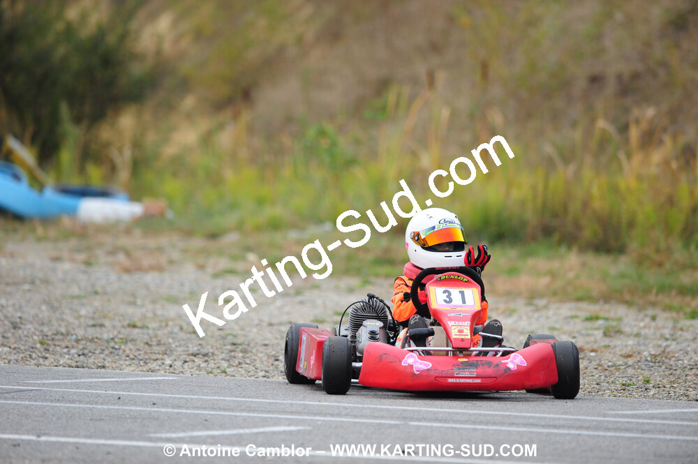 24/10/2010 : 2ème manche du Trophée Vincent Sanchez à Lavelanet (photos Antoine Camblor) 2010 — karting