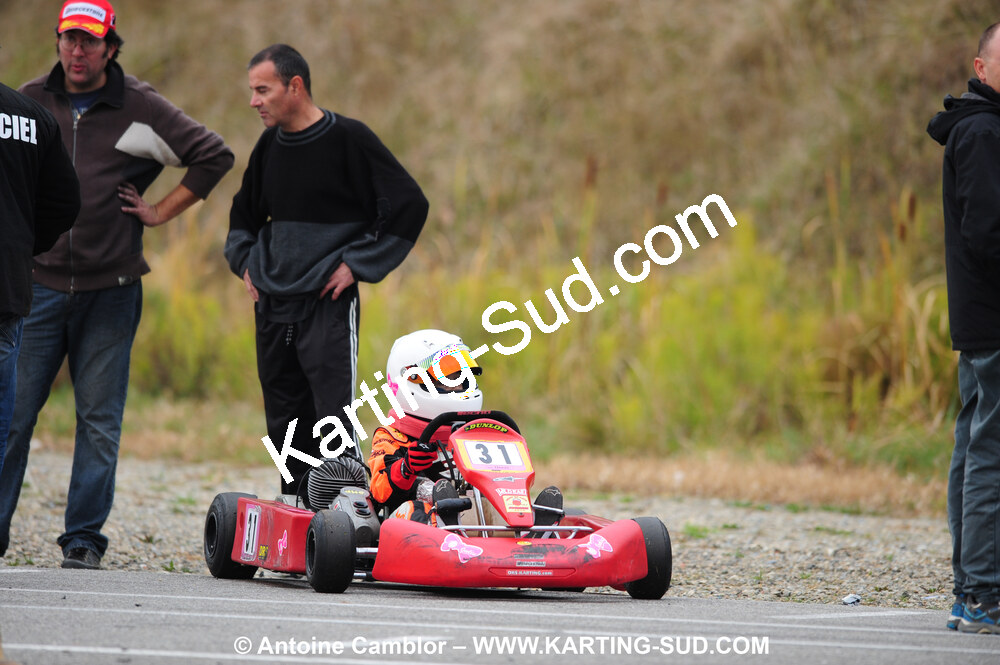 24/10/2010 : 2ème manche du Trophée Vincent Sanchez à Lavelanet (photos Antoine Camblor) 2010 — karting