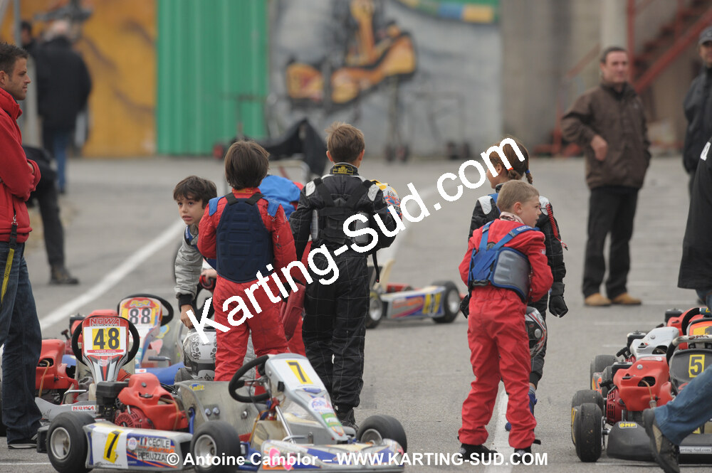 24/10/2010 : 2ème manche du Trophée Vincent Sanchez à Lavelanet (photos Antoine Camblor) 2010 — karting