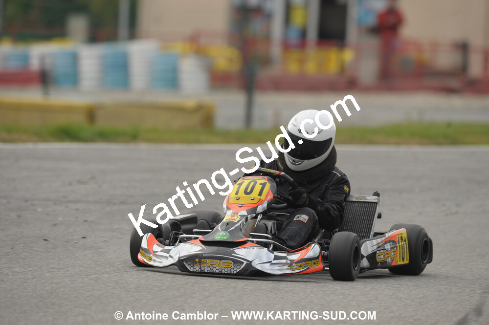 24/10/2010 : 2ème manche du Trophée Vincent Sanchez à Lavelanet (photos Antoine Camblor) 2010 — karting