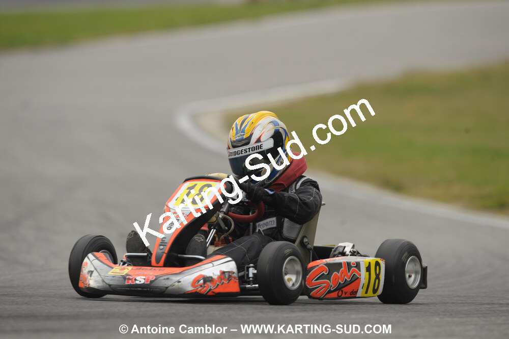 24/10/2010 : 2ème manche du Trophée Vincent Sanchez à Lavelanet (photos Antoine Camblor) 2010 — karting