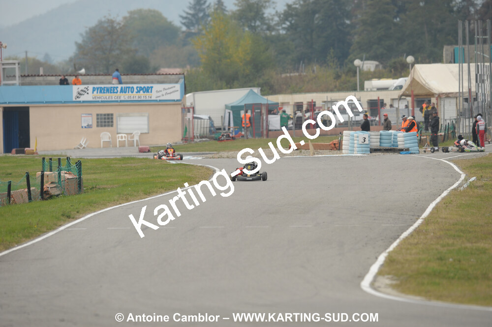 24/10/2010 : 2ème manche du Trophée Vincent Sanchez à Lavelanet (photos Antoine Camblor) 2010 — karting