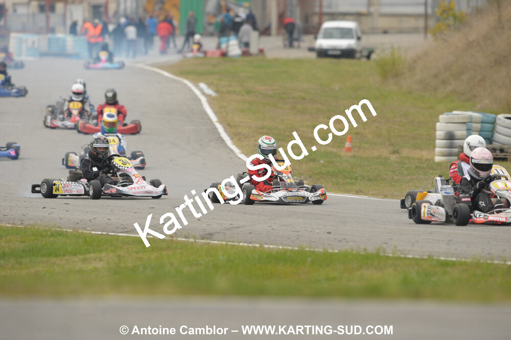 24/10/2010 : 2ème manche du Trophée Vincent Sanchez à Lavelanet (photos Antoine Camblor) 2010 — karting