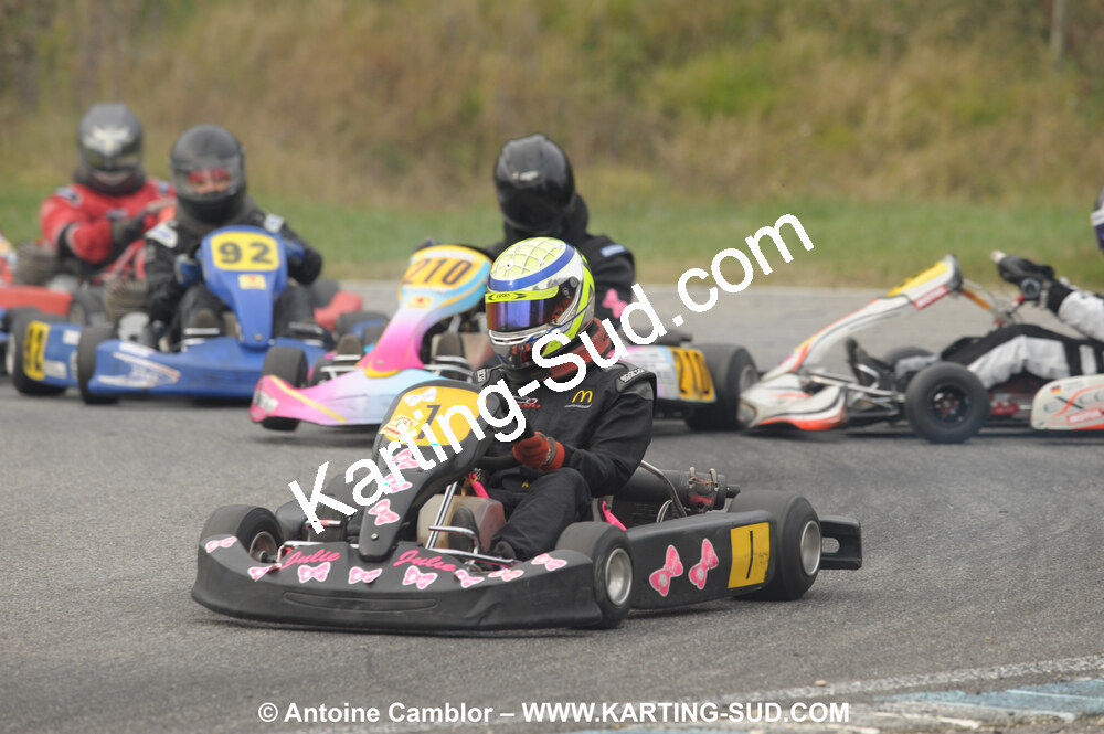 24/10/2010 : 2ème manche du Trophée Vincent Sanchez à Lavelanet (photos Antoine Camblor) 2010 — karting