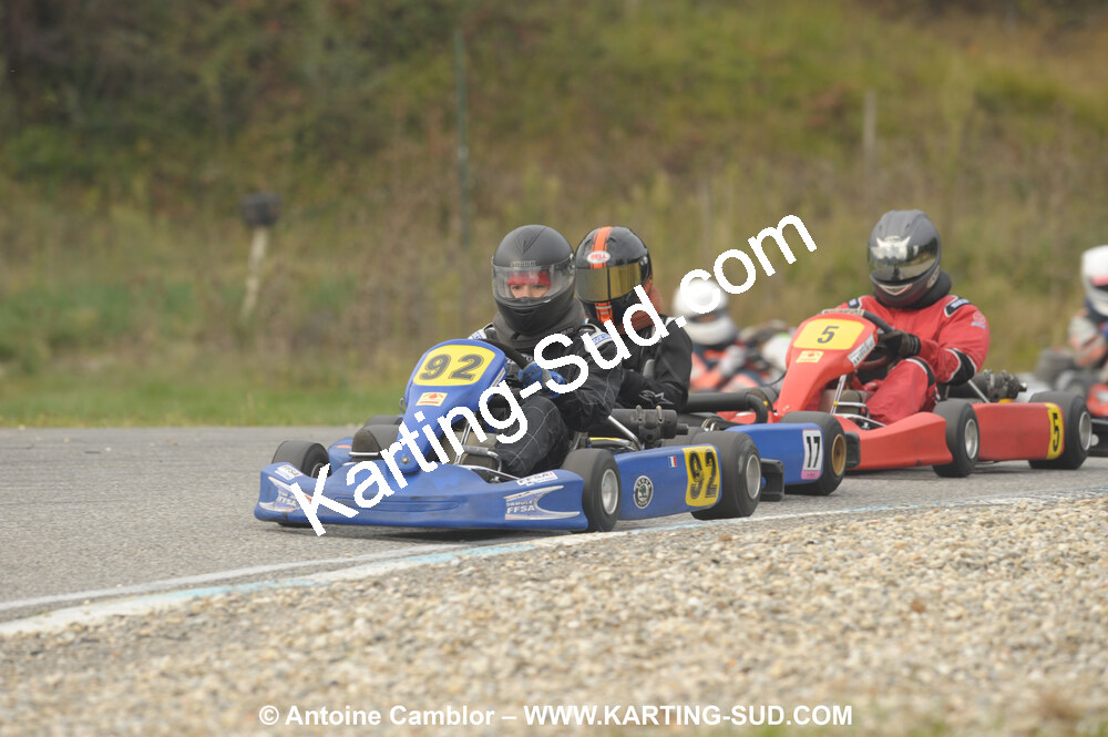 24/10/2010 : 2ème manche du Trophée Vincent Sanchez à Lavelanet (photos Antoine Camblor) 2010 — karting