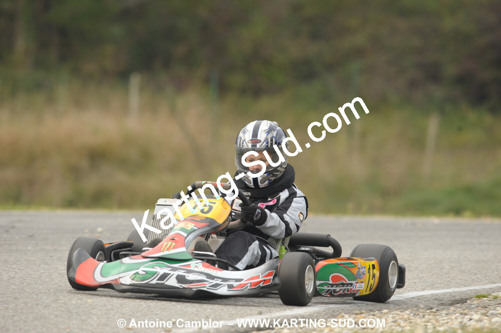 24/10/2010 : 2ème manche du Trophée Vincent Sanchez à Lavelanet (photos Antoine Camblor) 2010 — karting