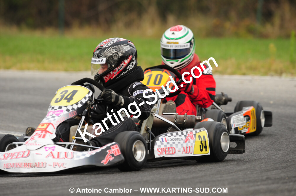 24/10/2010 : 2ème manche du Trophée Vincent Sanchez à Lavelanet (photos Antoine Camblor) 2010 — karting