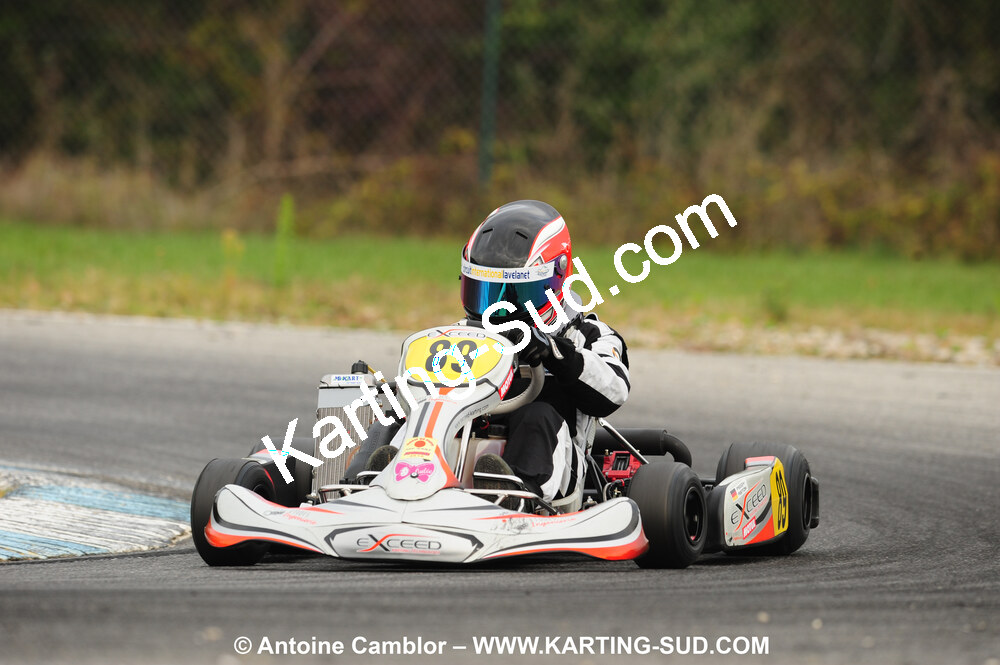 24/10/2010 : 2ème manche du Trophée Vincent Sanchez à Lavelanet (photos Antoine Camblor) 2010 — karting