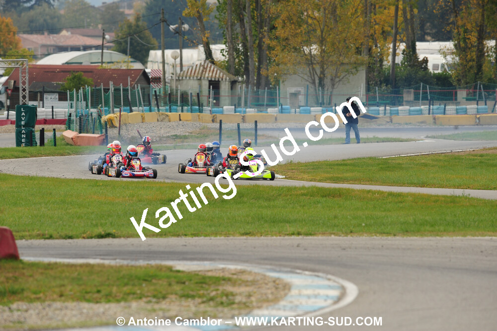 24/10/2010 : 2ème manche du Trophée Vincent Sanchez à Lavelanet (photos Antoine Camblor) 2010 — karting