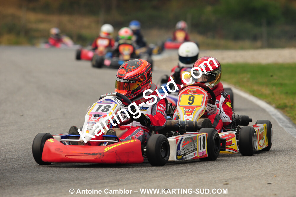 24/10/2010 : 2ème manche du Trophée Vincent Sanchez à Lavelanet (photos Antoine Camblor) 2010 — karting