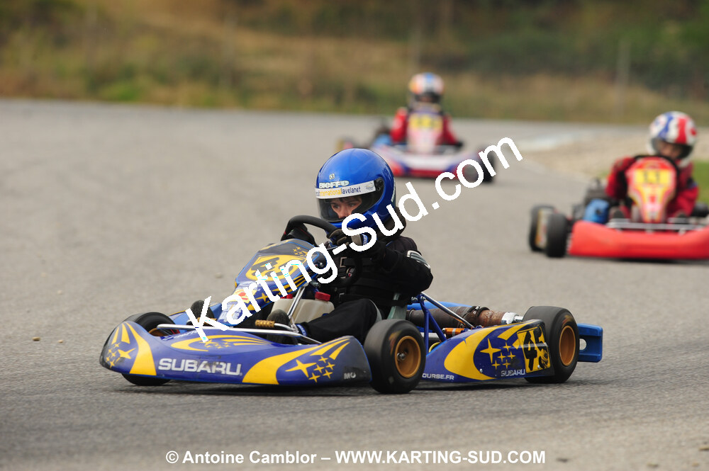 24/10/2010 : 2ème manche du Trophée Vincent Sanchez à Lavelanet (photos Antoine Camblor) 2010 — karting