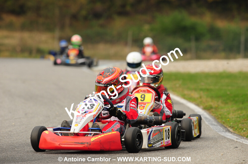 24/10/2010 : 2ème manche du Trophée Vincent Sanchez à Lavelanet (photos Antoine Camblor) 2010 — karting