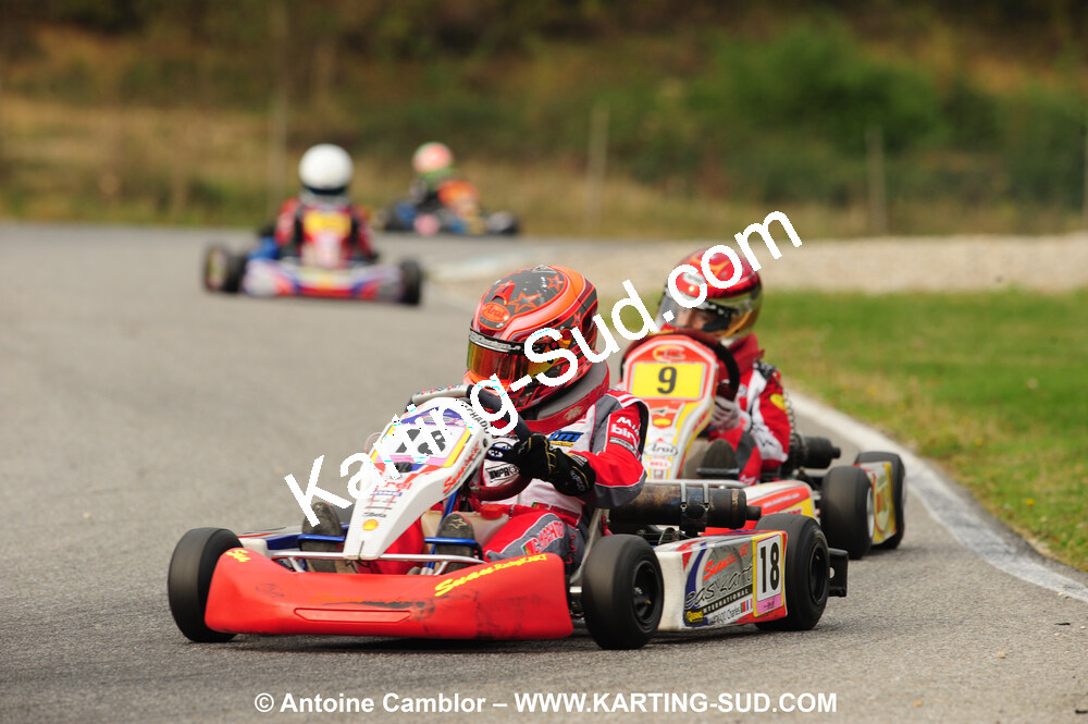 24/10/2010 : 2ème manche du Trophée Vincent Sanchez à Lavelanet (photos Antoine Camblor) 2010 — karting