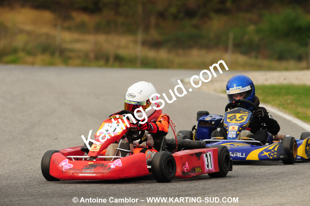 24/10/2010 : 2ème manche du Trophée Vincent Sanchez à Lavelanet (photos Antoine Camblor) 2010 — karting