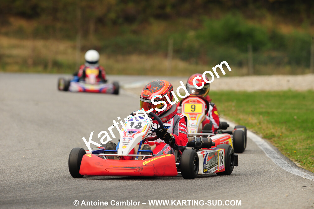 24/10/2010 : 2ème manche du Trophée Vincent Sanchez à Lavelanet (photos Antoine Camblor) 2010 — karting