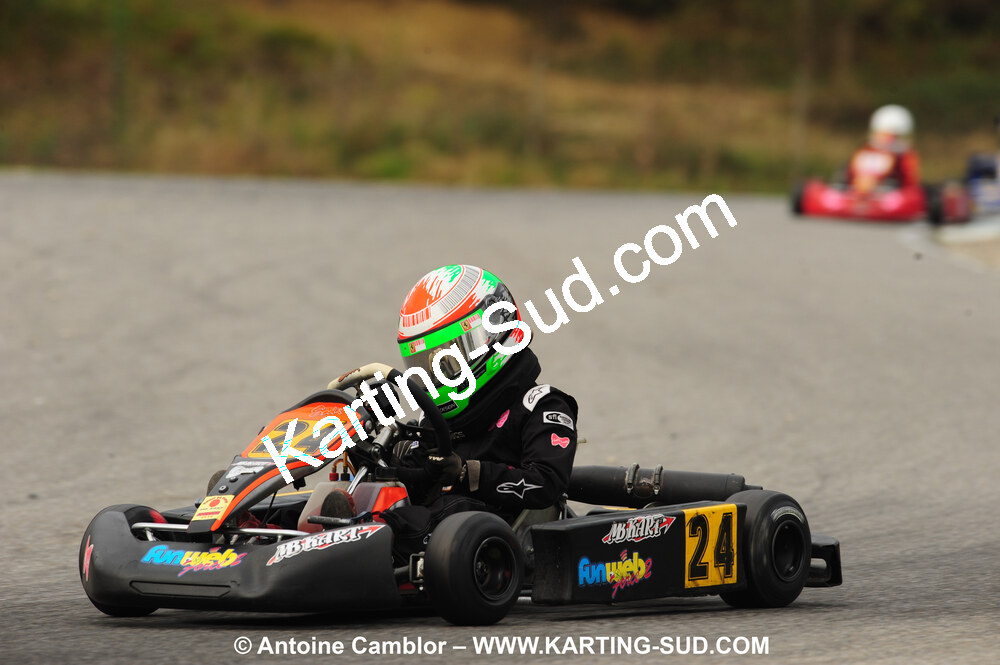 24/10/2010 : 2ème manche du Trophée Vincent Sanchez à Lavelanet (photos Antoine Camblor) 2010 — karting