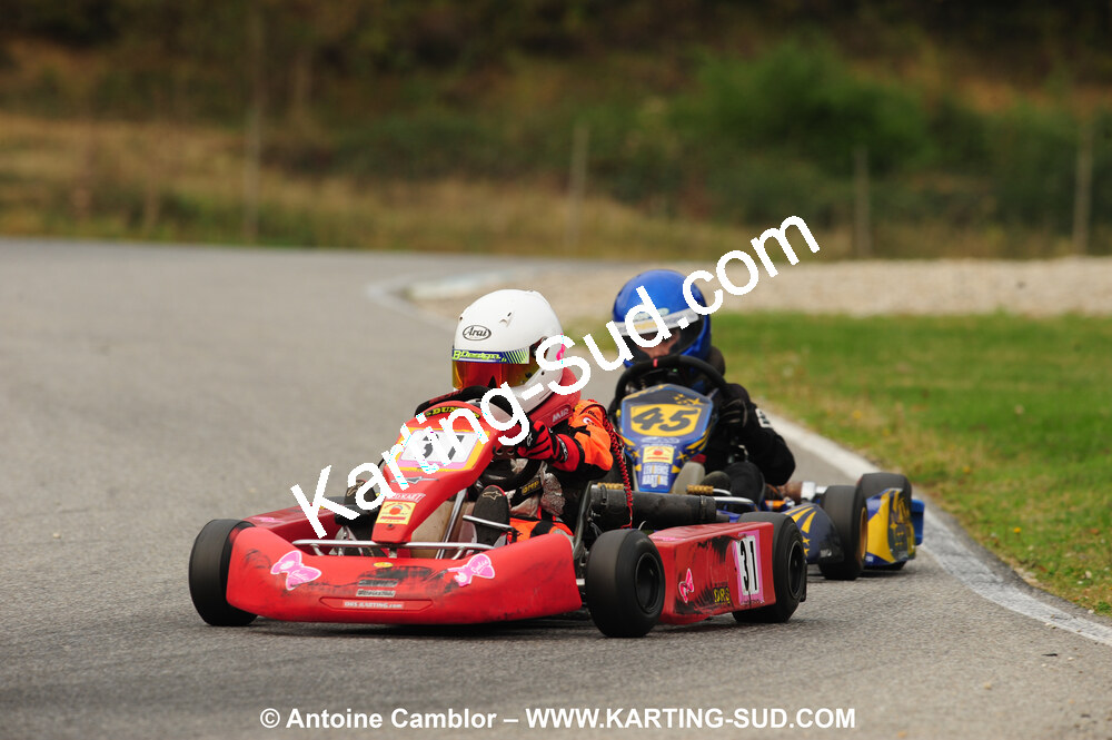 24/10/2010 : 2ème manche du Trophée Vincent Sanchez à Lavelanet (photos Antoine Camblor) 2010 — karting