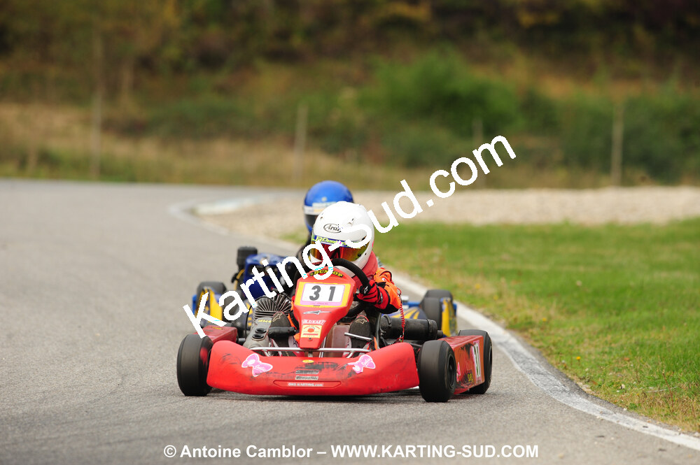 24/10/2010 : 2ème manche du Trophée Vincent Sanchez à Lavelanet (photos Antoine Camblor) 2010 — karting
