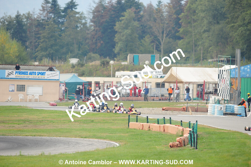 24/10/2010 : 2ème manche du Trophée Vincent Sanchez à Lavelanet (photos Antoine Camblor) 2010 — karting