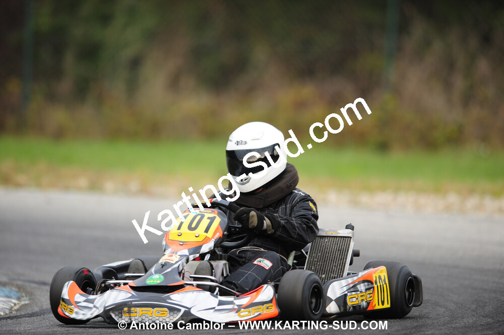 24/10/2010 : 2ème manche du Trophée Vincent Sanchez à Lavelanet (photos Antoine Camblor) 2010 — karting