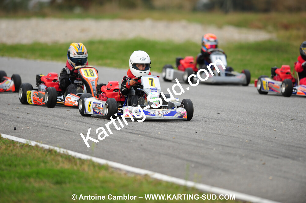 24/10/2010 : 2ème manche du Trophée Vincent Sanchez à Lavelanet (photos Antoine Camblor) 2010 — karting