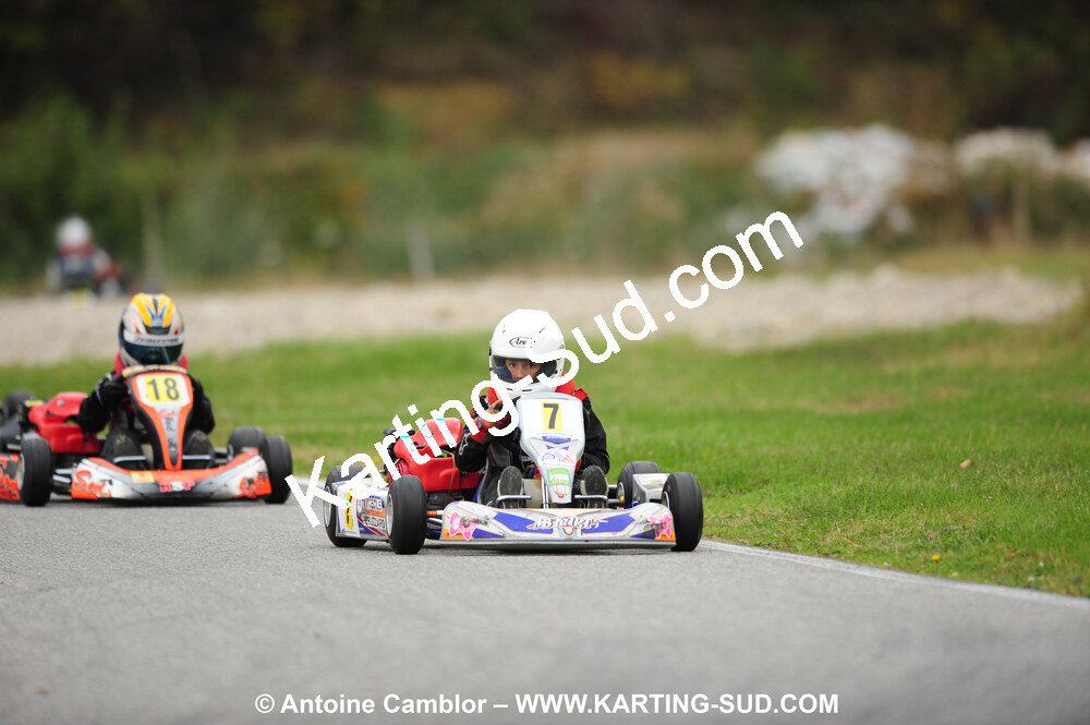 24/10/2010 : 2ème manche du Trophée Vincent Sanchez à Lavelanet (photos Antoine Camblor) 2010 — karting